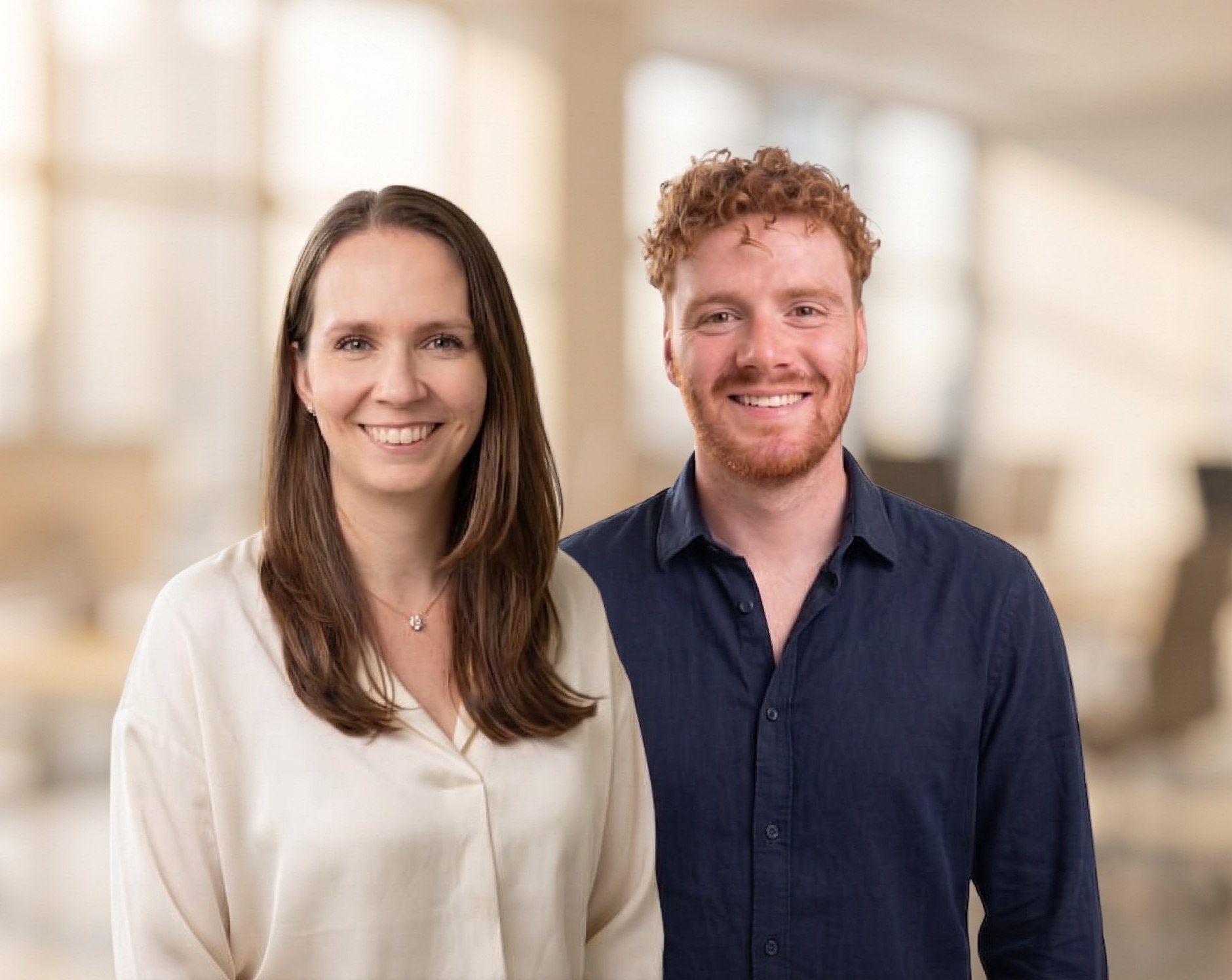 Alex und Lena — das purpletec Team